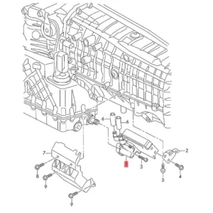 OEM 4G0317021AR Transmission cooler